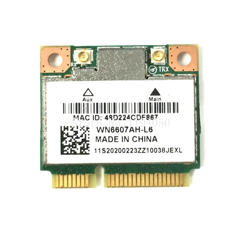 Беспроводная карта Wifi lenovo G400 G500 G405 G505 G410 G510 Y410P Y510P Atheros AR9485 AR5B125 Half Mini PCI-Express PCIe Wlan