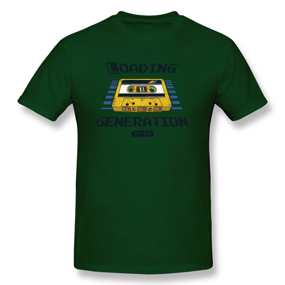 PrintingPrint Short Sleeve T Shirt April FOOL DAY 2018 New Crew Neck 100% Cotton T-Shirt Men T Shirt Loading Generation  Loading Generation dark