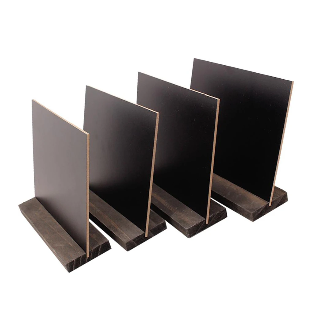 A6 TABLE TOP BLACKBOARD STAND MENU NOTICE DISPLAY CHALK BOARD DIPLAY BOARD EASY TO WIPE OFF