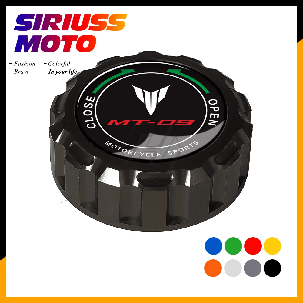

Motorcycle Rear Brake Reservoir Cap Case for Yamaha MT-09 FZ-09 MT09 2013-2017