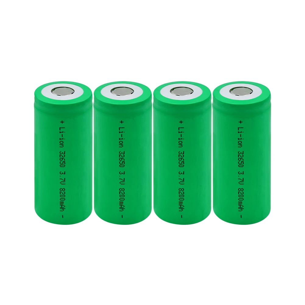 YCDC 3 7 V 8200 mAh перезаряжаемые 32650 литиевые высокоразрядные батареи аккумулятор