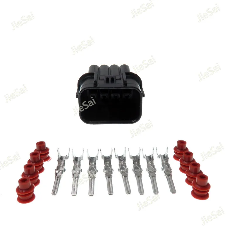 8 Pin 6181 6850 мужской водонепроницаемый разъем светодиодные фары спикер для Honda Civic