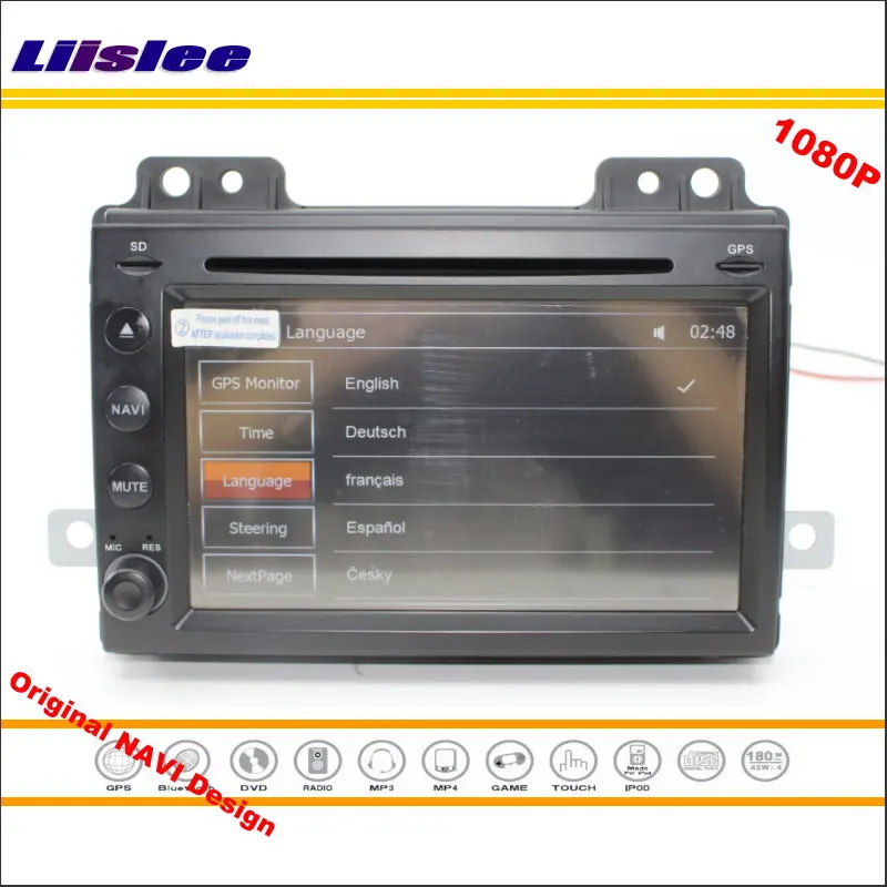 Liislee для Land Rover Freelander 2004~ 2007 стерео радио dvd-плеер gps Карта Навигация HD экран система дизайн NAVI