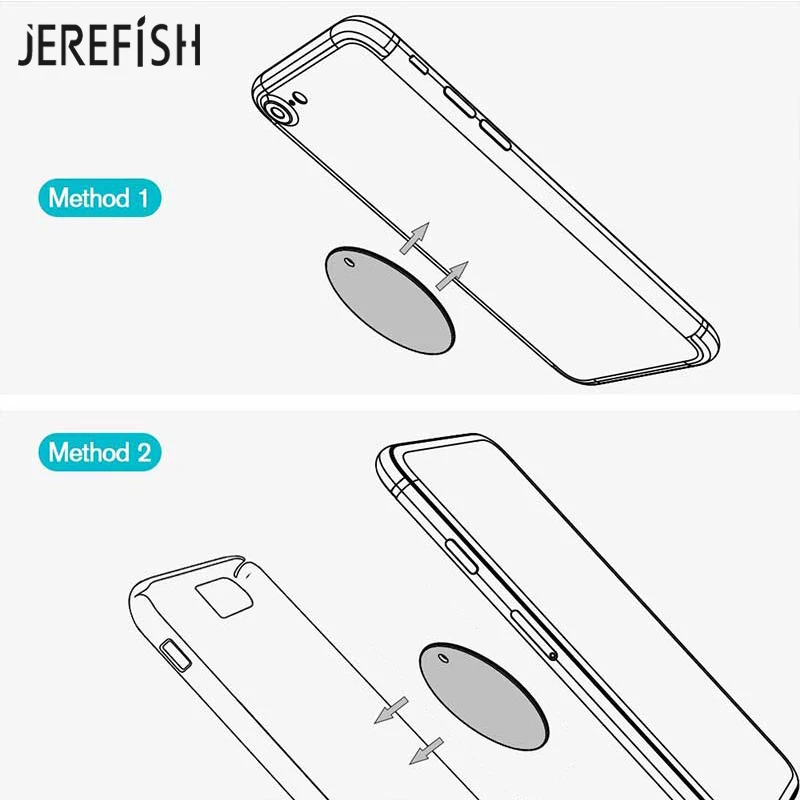 JEREFISH магнитный автомобильный держатель для телефона для iPhone X 8 Sumsung липкий коврик на приборную панель Winshield держатель для телефона Стенд Магнитный держатель для телефона