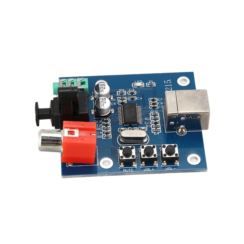 PCM2704USB sound card DAC decoder USB input coaxial fiber HIFI sound card decoder fever 5