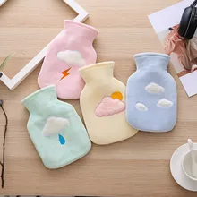 Плюшевые теплые руки горячей воды сумки наполненные водой портативный тепловой сумки 10,26