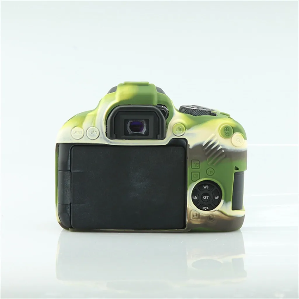 Мягкий резиновый силиконовый чехол Крышка для камеры Canon 800D амортизационный мешок наружная Дорожная Камера защитные части#723