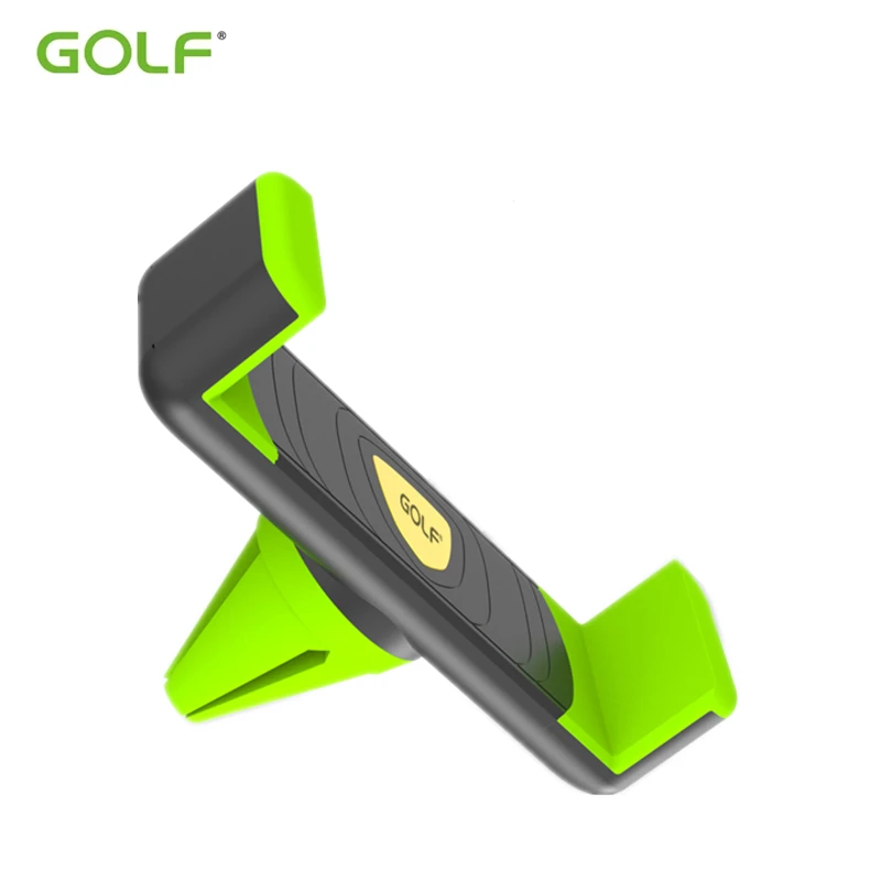 

GOLF Auto Car Air Outlet Phone Charger Holder For iPhone 5S 6 6S 7 8 Plus XS Samsung S8 S9 Android Phone GPS Vehicle Mount Stand