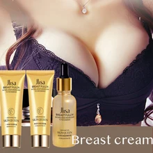 3pcs set cream essential oils Breast Enlargement Cream Full Elasticity Chest Care Firming Lifting Fast Growth Big Bust increase