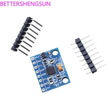 GY-521 MPU-6050 модуль шесть модуль dof для трехосевое ускорение гироскоп GY-521 MPU-6050 модуль шесть модуль dof для трехосевое ускорение гироскоп