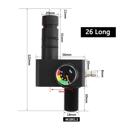 Paintball PCP Airforce 30MPA 4500PSI High Pressure Z Valve Air Filling