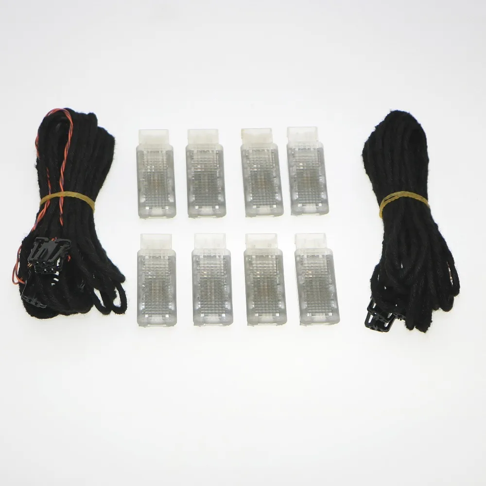 2 комплекта OEM оригинальный для Footwell свет гольфа 6 Jetta MK5 MK6 Tiguan Passat B6 7L0 947 415 5ND 7L0947415