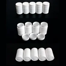 100 мл пластиковая бутылка большого рта для медицинского использования хорошая твердость для чистого использования непосредственно