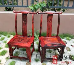 Laos красный палисандр большая фуражка старая мебель из красного дерева стул из твердой древесины офисный стул прозрачный и прозрачный