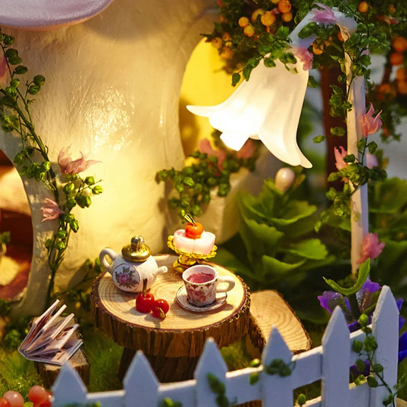 - Happy Rabbit Glass Ball DIY Dollhouse HTB17QLKg lYBeNjSszcq6zwhFXa3