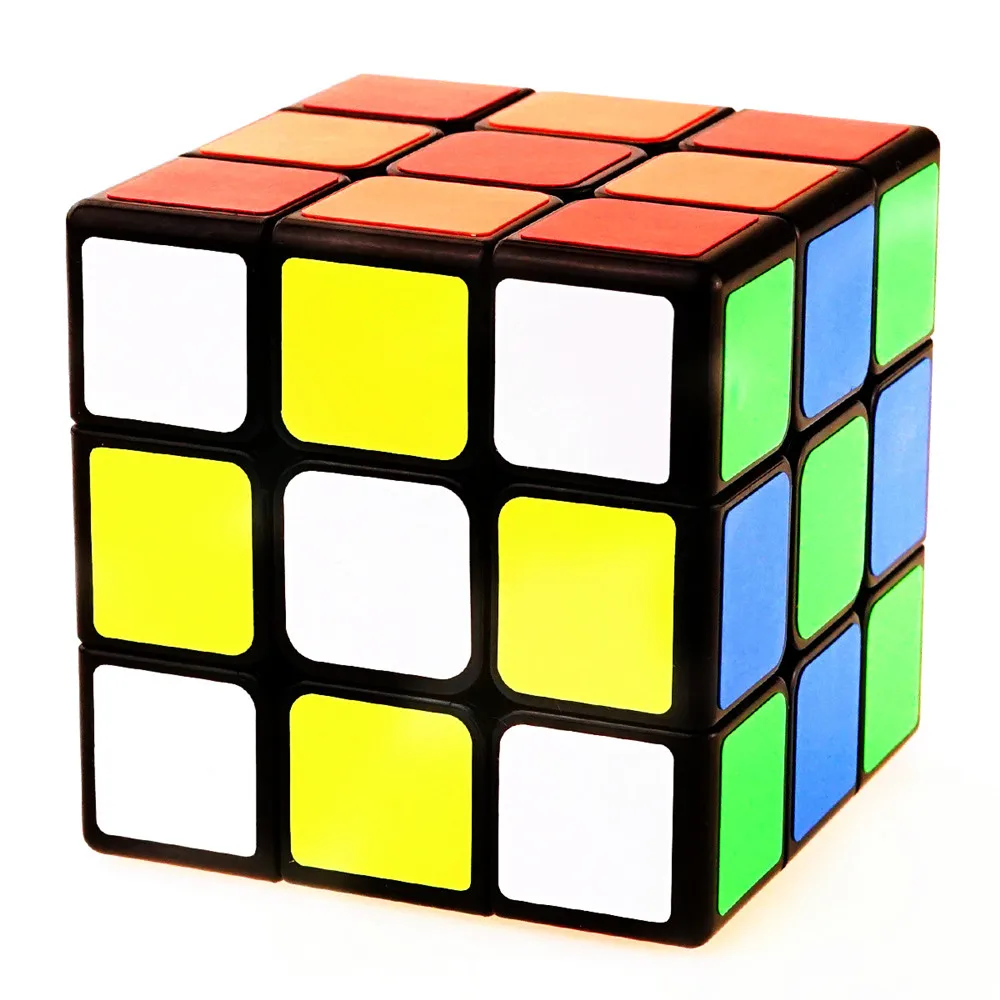 Черный ShengShou Legend 70 мм 3x3x3 профессиональный торсионный конкурс магический куб ультра-Гладкий кубар-Рубик на скорость 3x3 детские игрушки подарок - Цвет: Черный