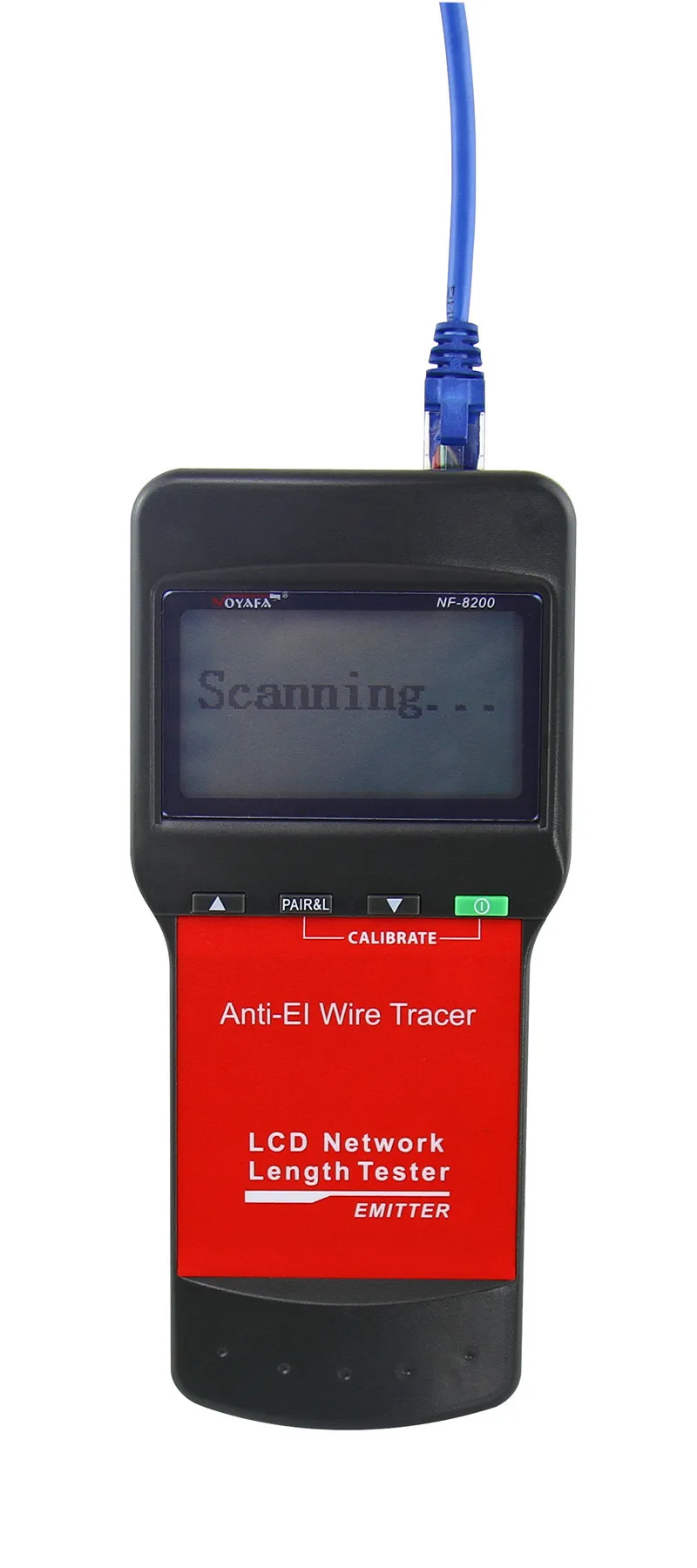 NOYAFA NF-8200 LCD Display Network LAN Cable Tester Cable Continuity Tester inspection Wire Tracker Length tester (4)