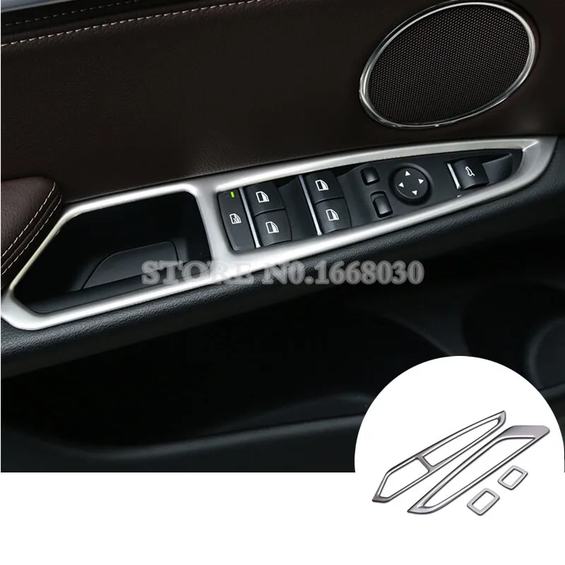 4 шт. кнопки переключателя для дверей и окон BMW X6 F16 2015 2018|Лепнина интерьера| |