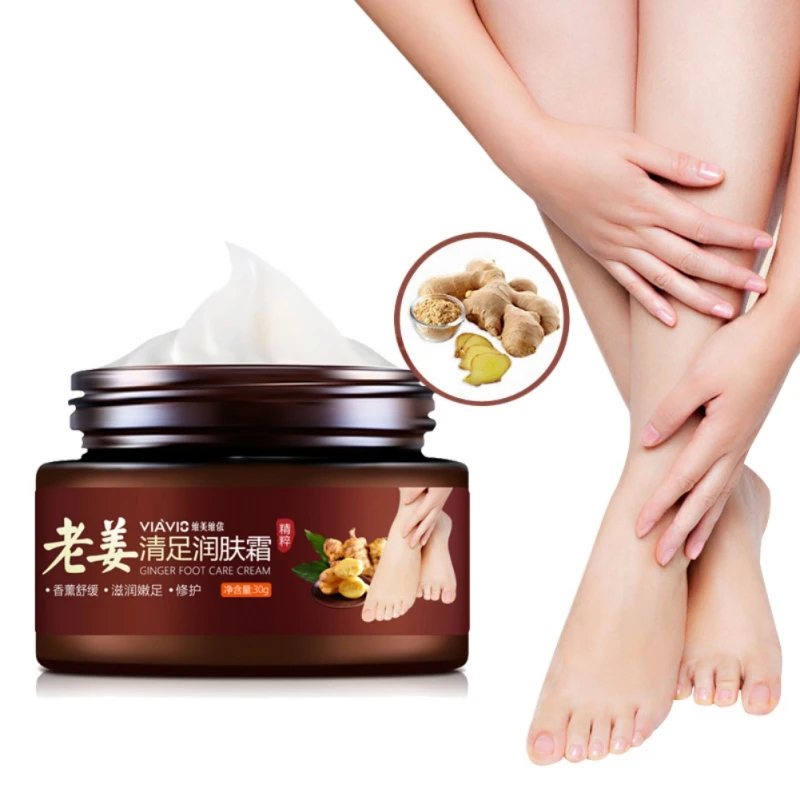 Ginger Foot Cream Care For Athlete's Feet Itching Anti crack