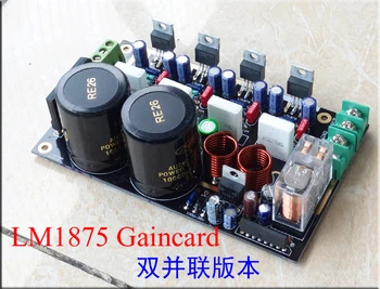 

LM1875 Dual Core Parallel Double Sided Gold Plate Power Amplifier Board Kit