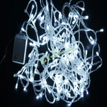 50 шт. 110/220 В ЕС 20 м/200 светодиодов Светодиодные гирлянды для праздника свадьбы Рождества, украшения для вечерние светодиодное освещение dhl ems