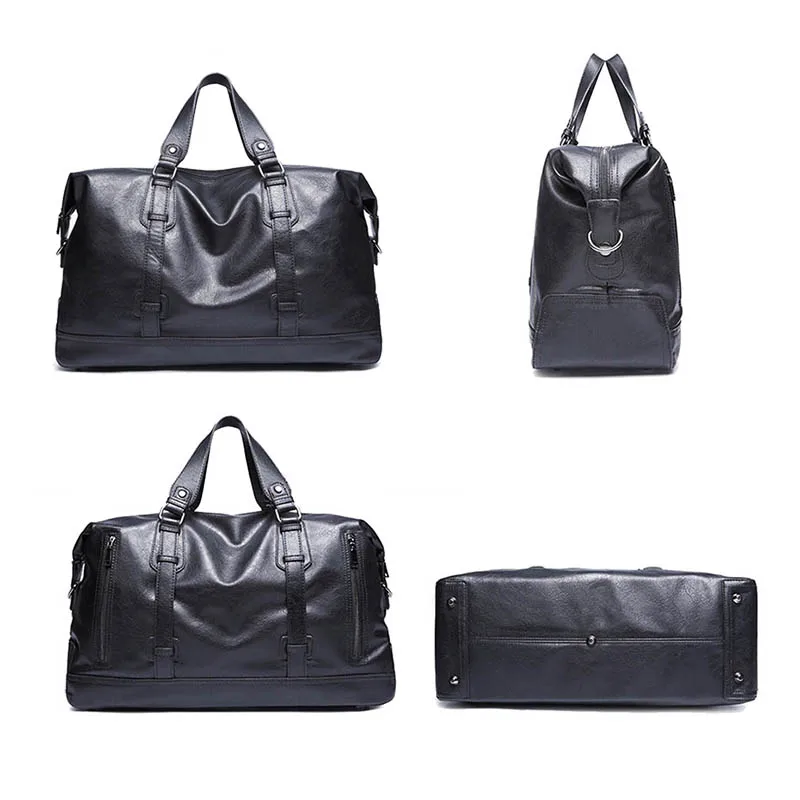 

Men'S Boston Handbags High Quality Leather Male Bosla Shoulder Messenger Bags Large Capacity Business Tote For Youth Hot Sale