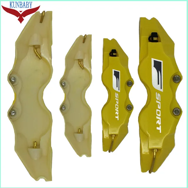 KUNBABY ABS Plastic Auto Style Disc Brake Caliper Covers F Sport Logo