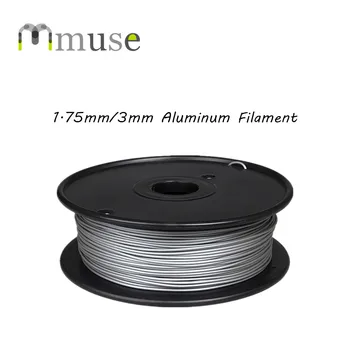 

New Plastic Filament Aluminum Metal 3D Printing Filament For FDM 3D Printer 0.5kg/Spool