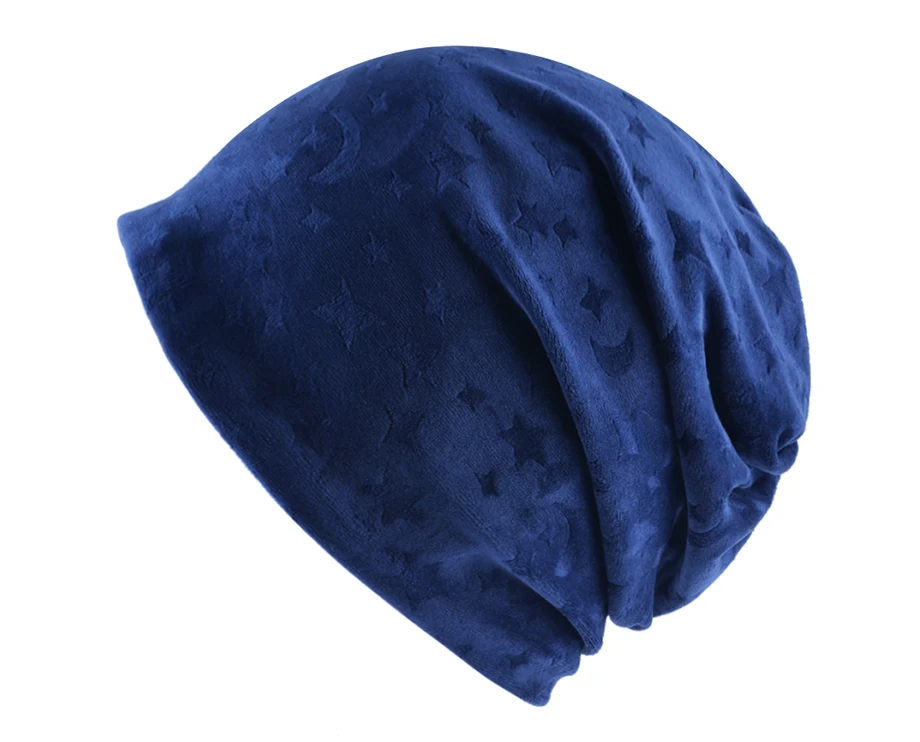 Stars Velvet Winter Hats Women Outdoor Hats Fashion Accessory Warm Beanie Hat For Girls Wind-Proof Bonnet_01 (1)