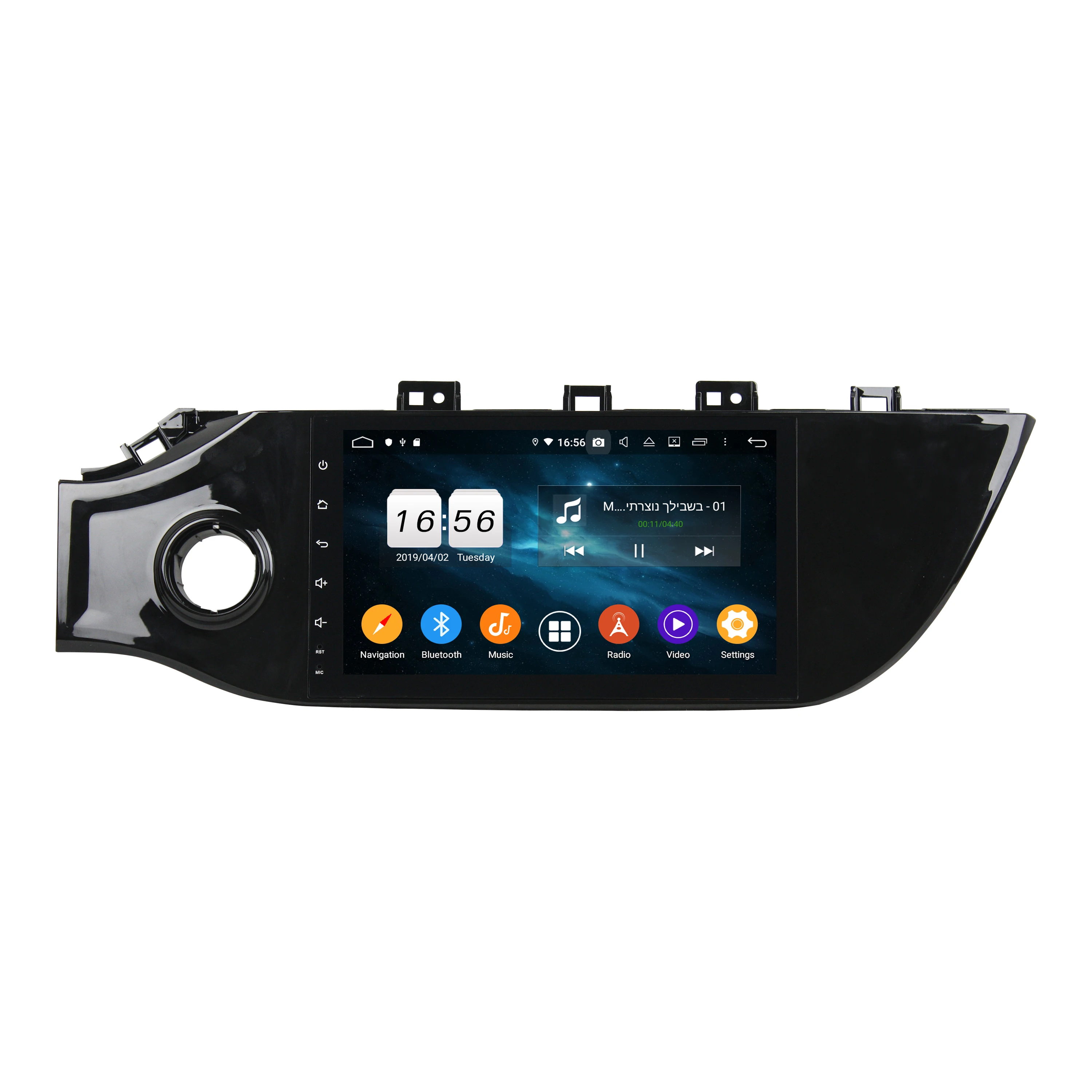 Flash Deal DSP 1 din 9" Android 9.0  Car Radio DVD GPS Navigation Head Unit for Kia K2 RIO 2017 2018 Bluetooth 4.2 WIFI USB Mirror-link 1