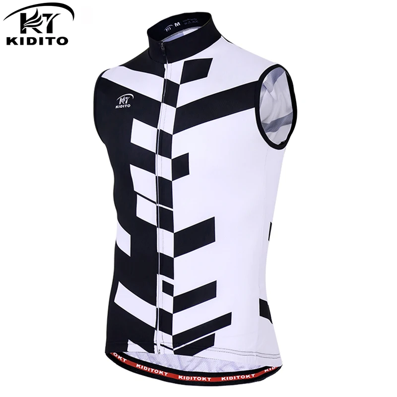

KIDITOKT Sleeveless Summer Pro Cycling Jersey Maillot Ropa Ciclismo Racing Bike Sportswear Quick-dry Bicycle Cycling Clothing