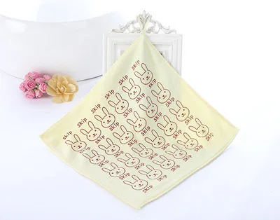 

Square Baby Towel Cotton Baby Bath Towel Feeding Bath Bathing Face Washing Cleaning Handkerchief Beach Kids Hand Towel 25 x 25cm