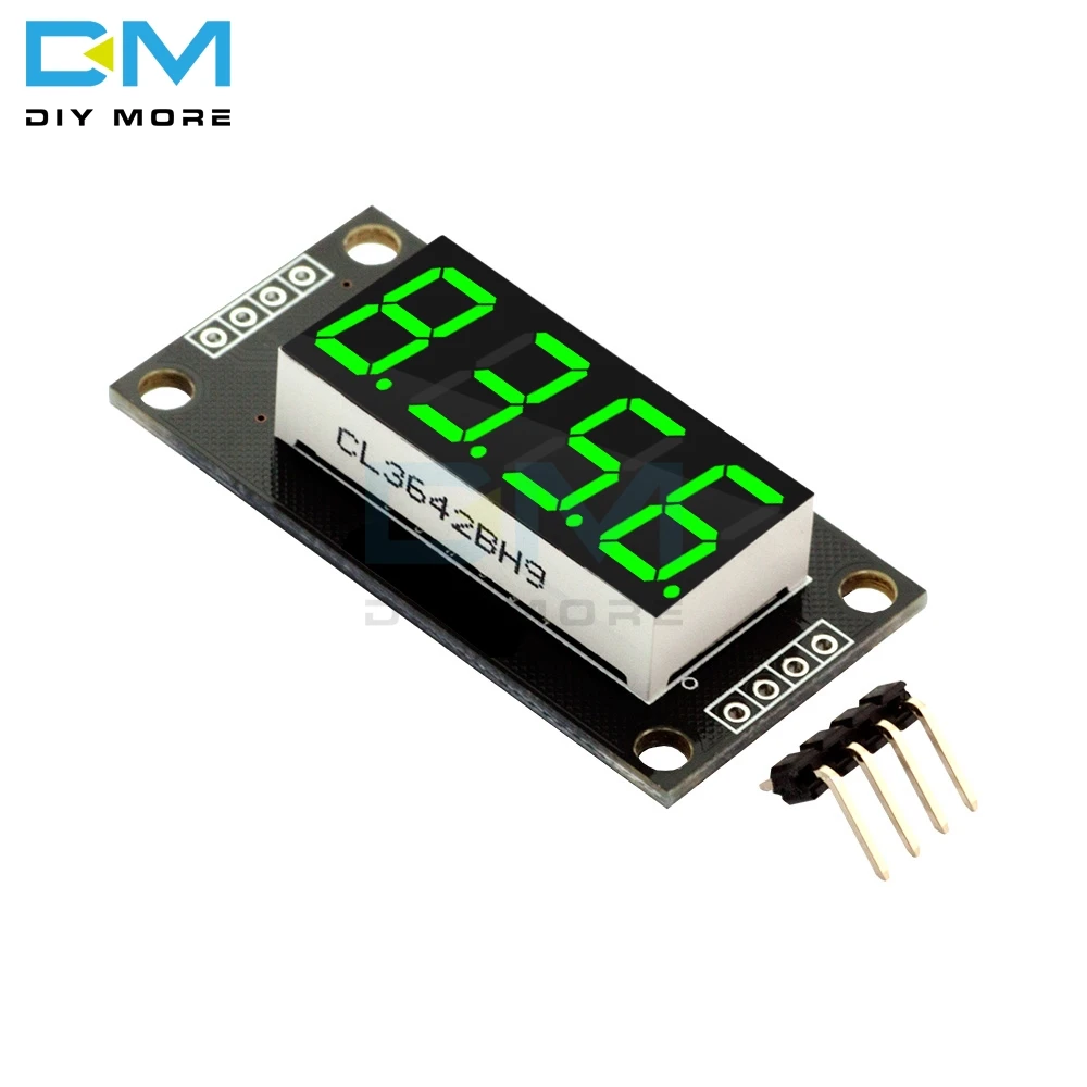 Модуль TM1637 с 4 значным дисплеем 0 36 дюйма для Arduino 30x14 мм|Интегральные схемы| |