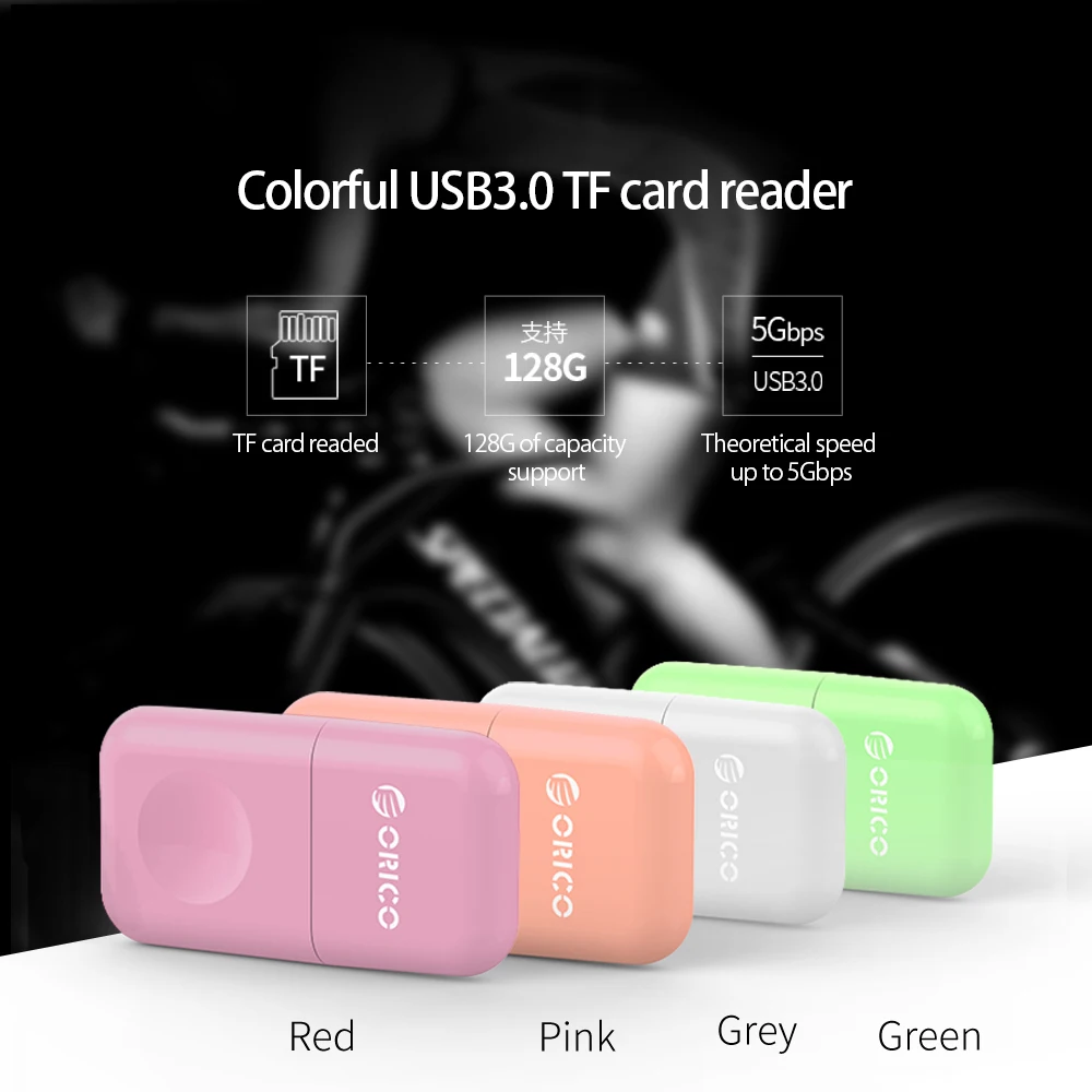 ORICO CRS12 Card Reader Portable Multifunction USB 3 0 Dual Card Reader For TF 2