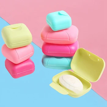 

Travel Soap Dish Box Holder Container Shower Bathroom