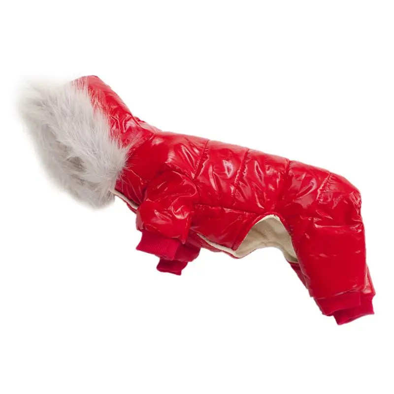 Высококачественная зимняя одежда для собак, теплая куртка для питомца, комбинезон на четыре ноги, одежда для маленьких собак, костюм для собак, одежда Ropa Perro