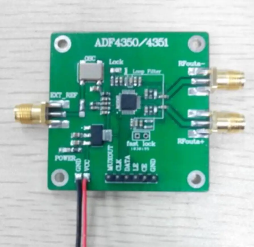 

new version frequency 137M-4.4GHz signal source development board ADF4350 development board