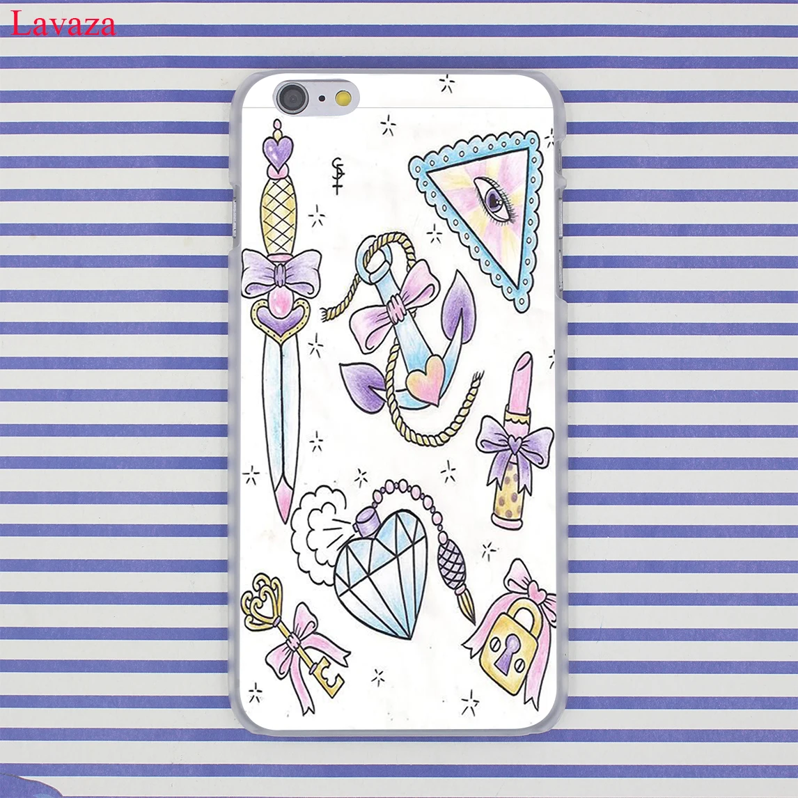 Жесткий чехол для телефона Lavaza Girly Pastel Witch Goth iPhone XR XS X 11 Pro Max 10 7 8 6 6S 5 5S SE 4|phone cases|case