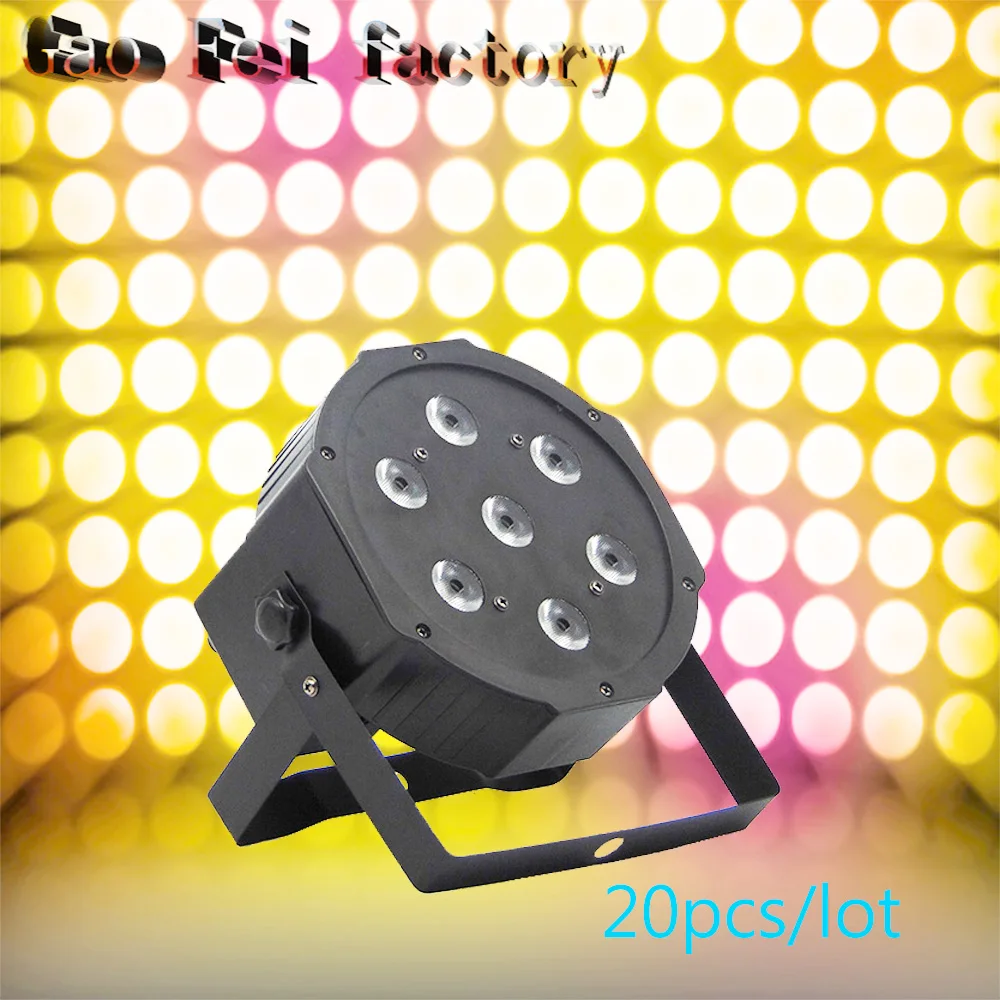 

7*12W 4IN1 RGBW Led Par Light/Led Par Can Stage Light 8 DMX Channel (20pcs/lot)