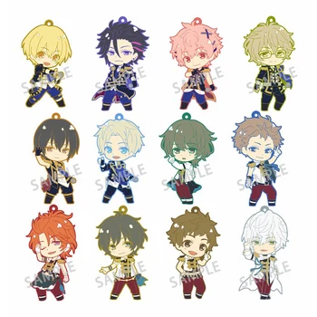 

Tsukiuta Anime ARATA AOI RUI KAI KAKERU HAJIME KOI HARU YOU YORU IKU SHUN Live Ver Rubber Keychain
