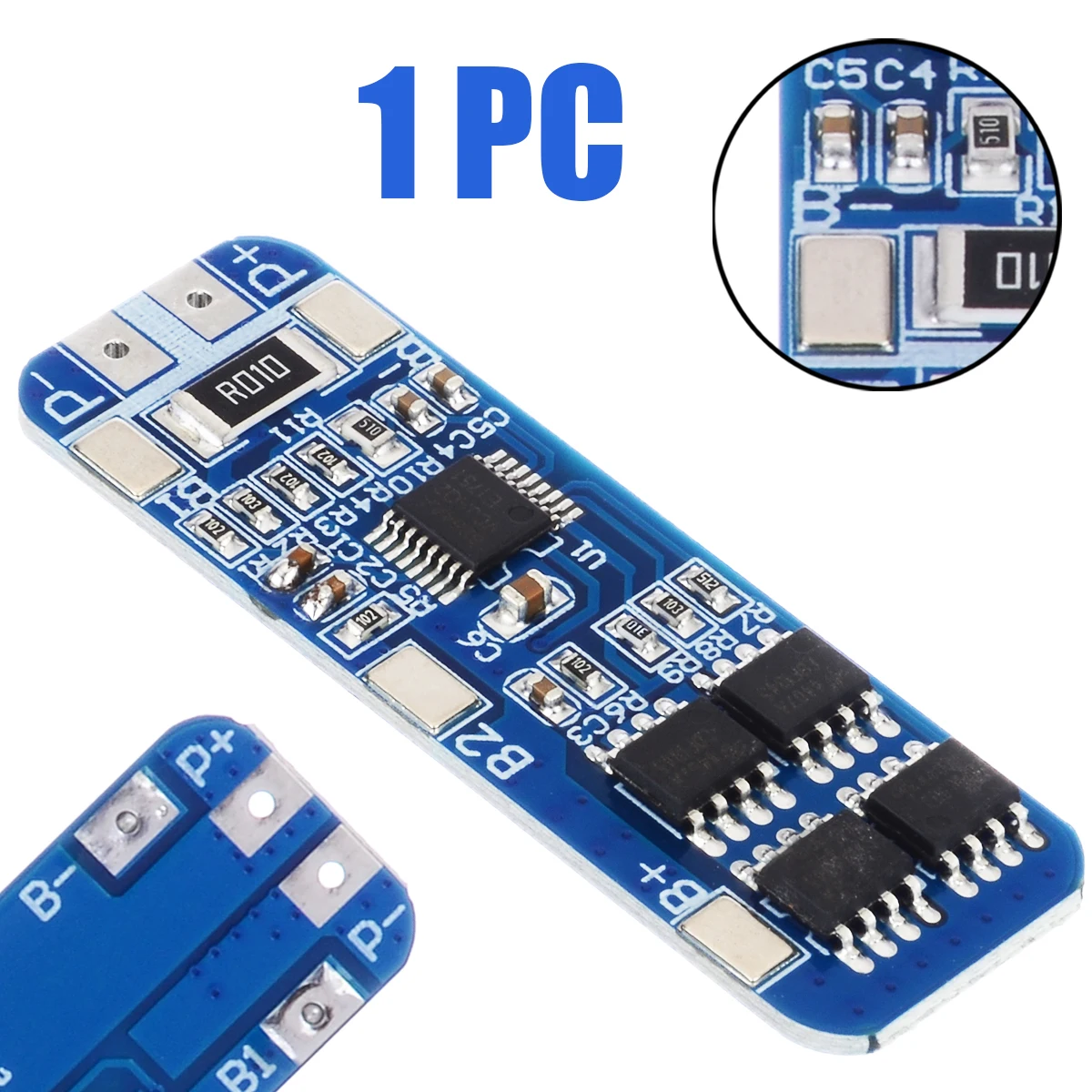 

1pc Li-ion Lithium Battery Overcharge Protection Board 3S 12V 18650 10A BMS Charger Electrical Circuit Board Module