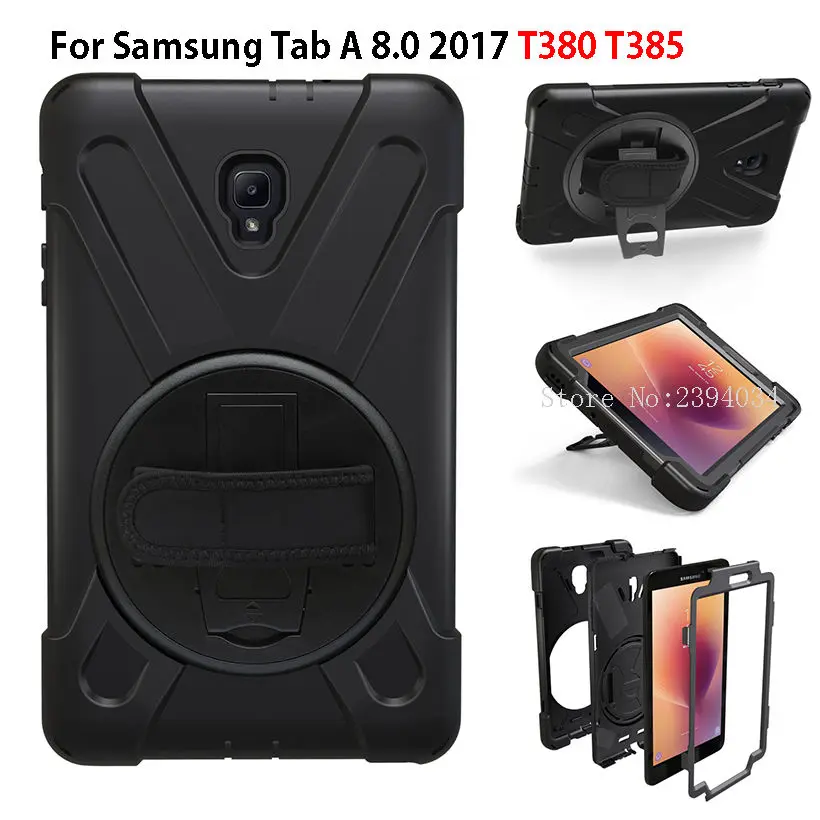 Силиконовый чехол для планшета Samsung Galaxy Tab A 8 0 T380 T385 2017 | Компьютеры и офис