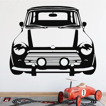 

Creative Car Background Vinyl Wall Stickers For Kids Bedrooms Decor Wall Decals Wallpaper For Living Room Paste Sticker