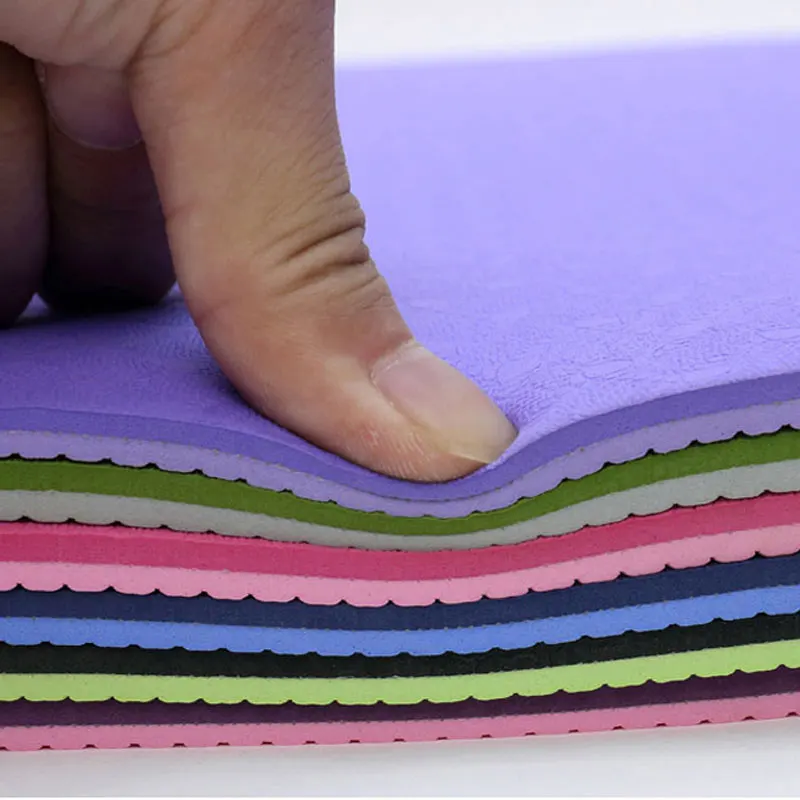 [QUBABOBO] 6mm High Quality TPE Yoga Mat Fitness Mat Pilates Balance Sport Non-slip Colchonete Gymnastics Dedicated Cushion
