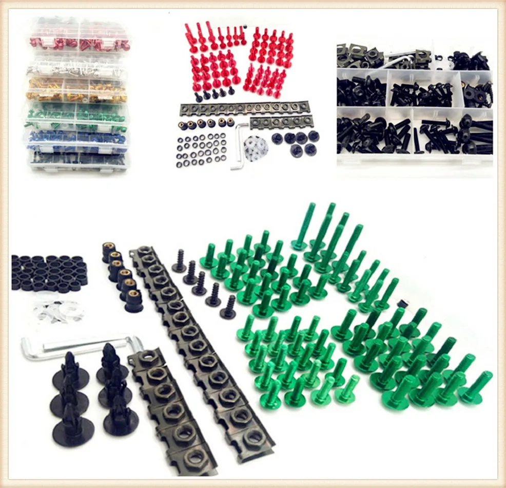 Motorcycle Fairing CNC Body Bolt Kit Screws set Nuts Screw For KTM 250EXC-R 300XC-W 300EXC 300XC 350SX-F XC-F XCF-W | Автомобили и