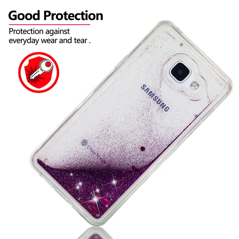 Triseoly для Coque samsung Galaxy A5 чехол A510 A510F Мягкий ТПУ зыбучий песок задняя крышка для Fundas samsung A5 телефонные чехлы