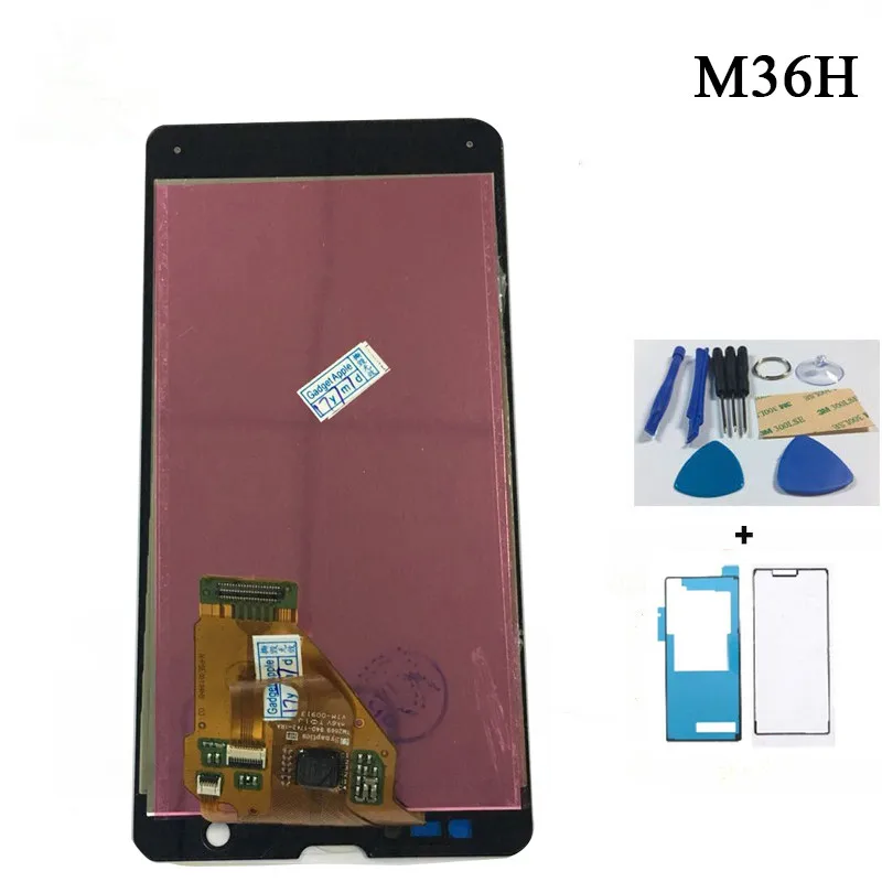 ЖК дисплей 4 6 дюйма для Sony Xperia ZR сенсорный экран с цифровым преобразователем в