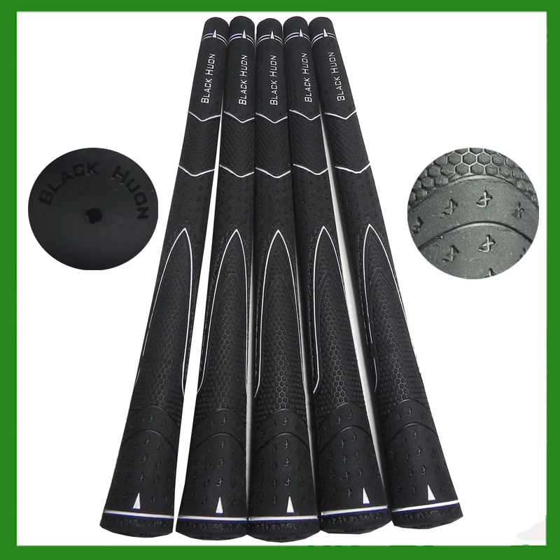 9pcs/lot Rubber Black Golf Iron Grips Women Standard Size Anti slip