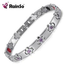 Лидер продаж для женщин здоровья браслеты ювелирные изделия терапии энергии браслет с Кристальный браслет OTB-1291