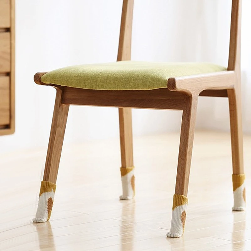 4 шт стул для кота Крышка для ног посылка защита стула Крышка для ног мебель стол чехол для ножки стула
